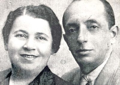 Hana Tempel e Israel Hirschhorn anni '40