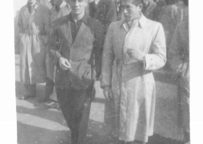 Sergio Menin (a sinistra), Verona 1943